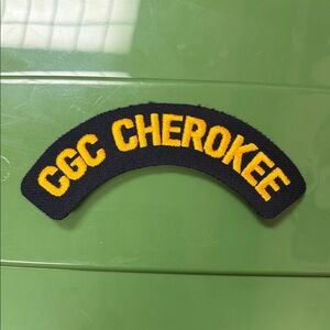 CGC Cherokee embroidered naval Patch